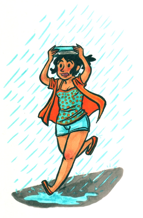 rainy run!